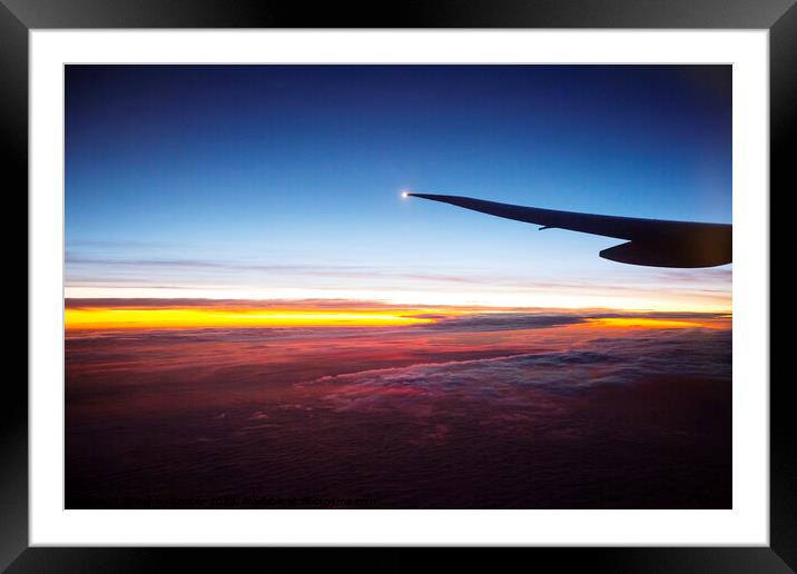 Aviation dawn. Framed Mounted Print by Ashley Cooper