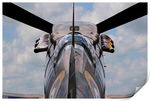 Spitfire Print by Oxon Images