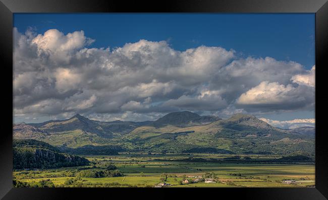 The Moelwyn range and Cnicht Framed Print by Rory Trappe