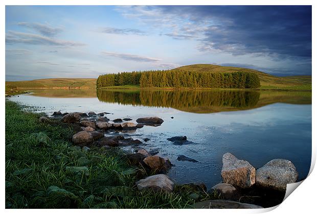 Whiteadder Reservoir Print by Keith Thorburn EFIAP/b