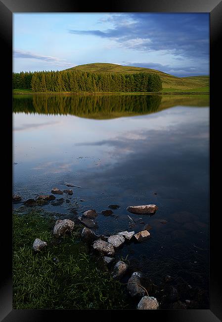 Whiteadder Reservoir Framed Print by Keith Thorburn EFIAP/b