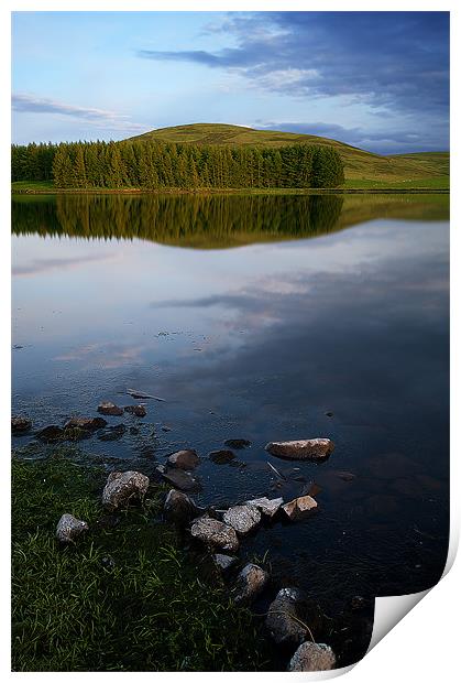 Whiteadder Reservoir Print by Keith Thorburn EFIAP/b