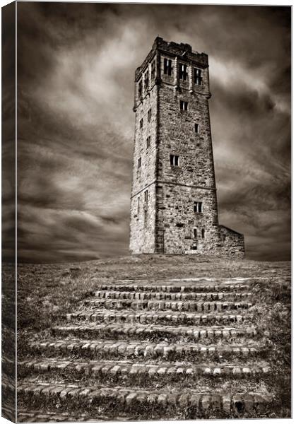 Victoria Tower,Castle Hill   Canvas Print by Darren Galpin