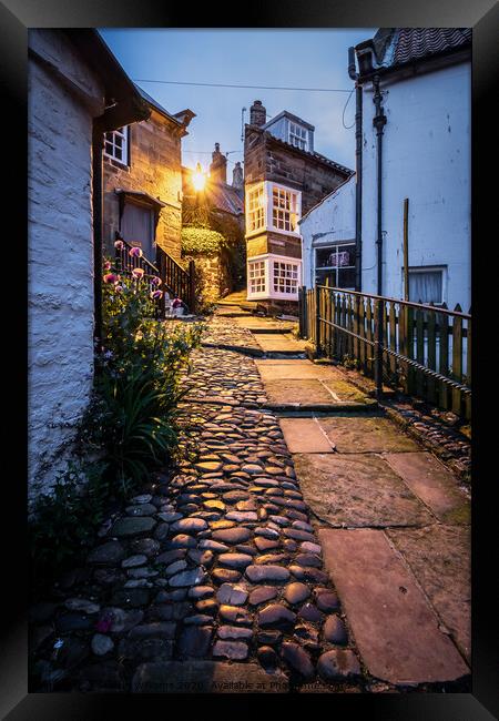 The Openings Robin Hoods Bay Framed Print by Martin Williams