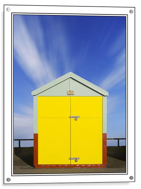 Brighton beach hut Acrylic by Steve White