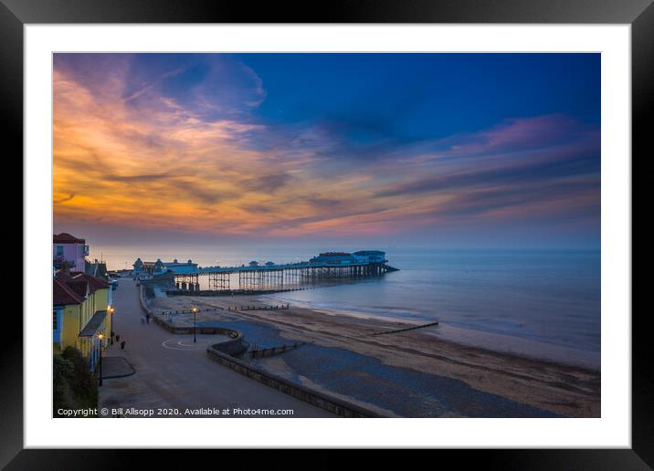 Afterglow. Framed Mounted Print by Bill Allsopp