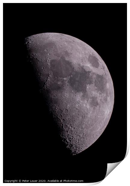 Moon Print by Peter Louer
