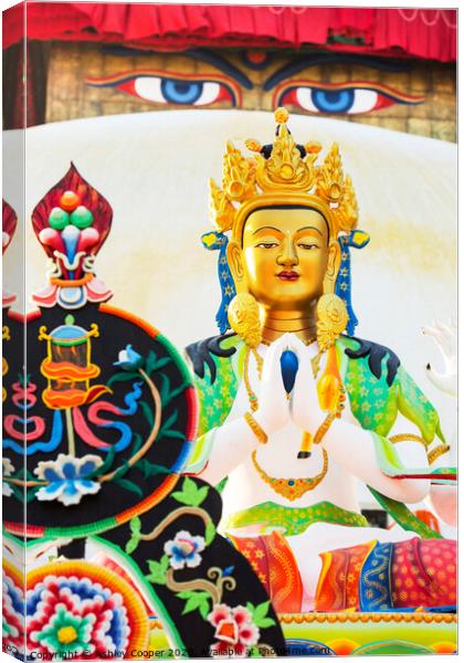 Budha Canvas Print by Ashley Cooper