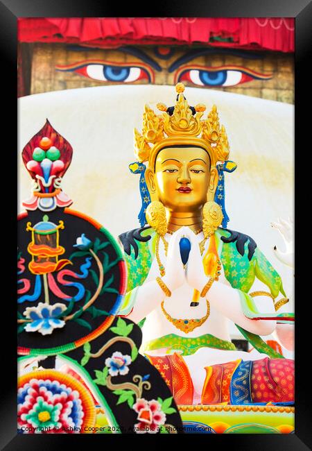 Budha Framed Print by Ashley Cooper