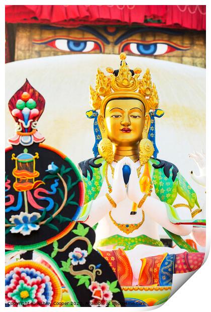 Budha Print by Ashley Cooper