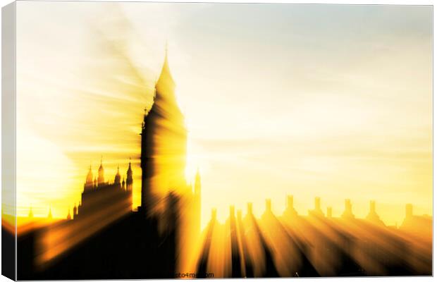 Parliament. Canvas Print by Ashley Cooper