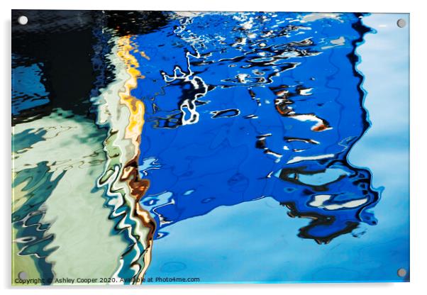 The blue Acrylic by Ashley Cooper