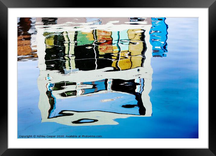 floating house. Framed Mounted Print by Ashley Cooper