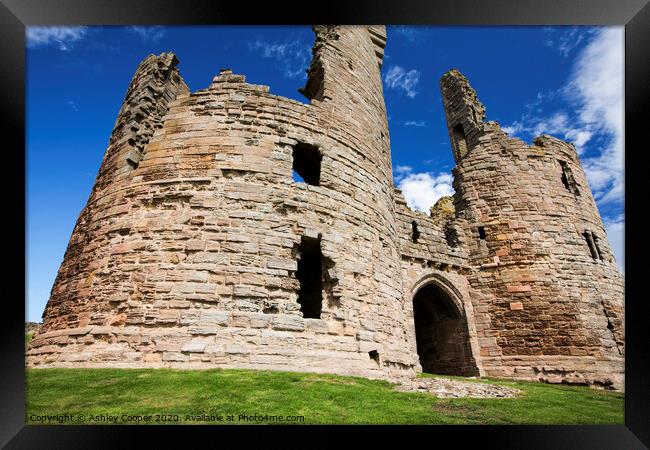 Dunstanburgh Framed Print by Ashley Cooper