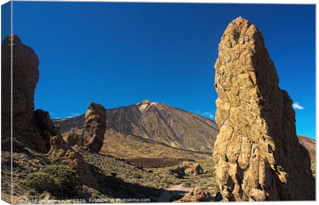 Mount Teide Canvas Print by Peter Louer