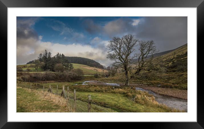 Brecon Beacons Framed Mounted Print by paul holt