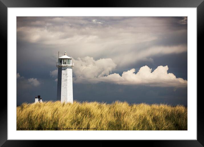 The lighthouse. Framed Mounted Print by Ashley Cooper