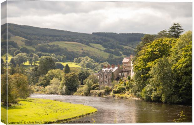 River Dee Canvas Print by chris hyde