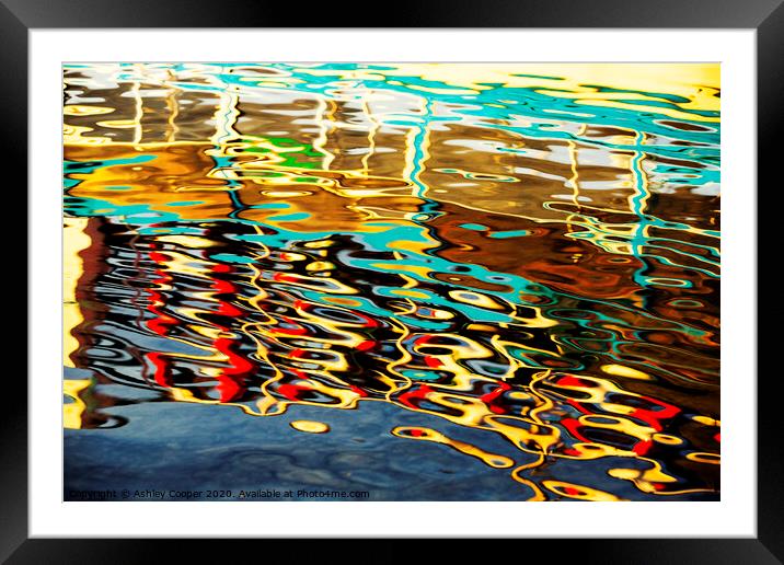 The colours. Framed Mounted Print by Ashley Cooper