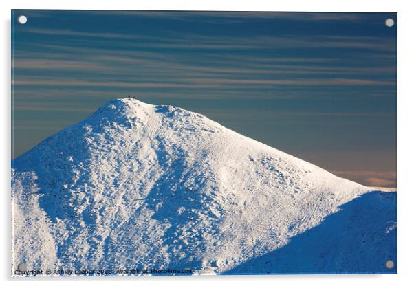 Summiting Acrylic by Ashley Cooper