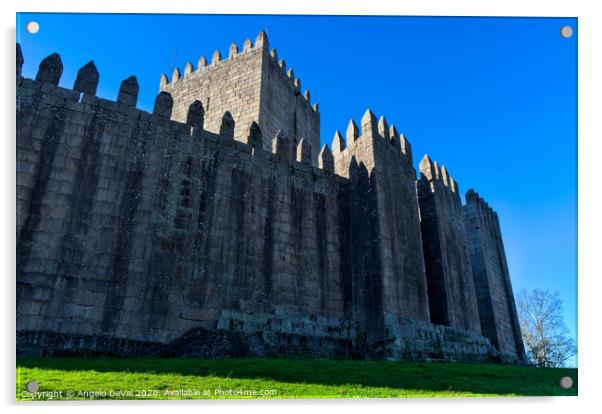 Medieval Castle of Guimaraes - Portugal Acrylic by Angelo DeVal