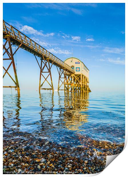 Selsey lifeboat station. Print by Bill Allsopp