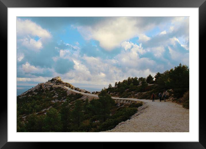 Discover the Majestic Beauty of Calanque Sugiton Framed Mounted Print by Jesus Martínez