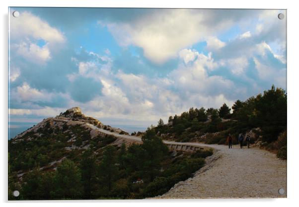 Discover the Majestic Beauty of Calanque Sugiton Acrylic by Jesus Martínez