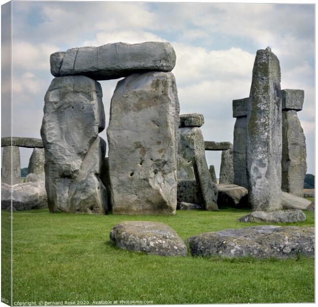 Stonehenge  Canvas Print by Bernard Rose Photography