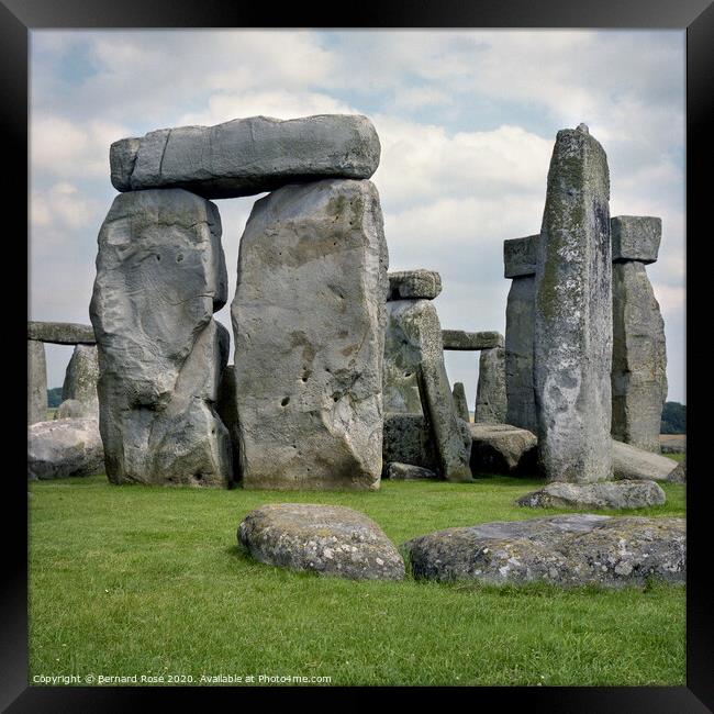 Stonehenge  Framed Print by Bernard Rose Photography