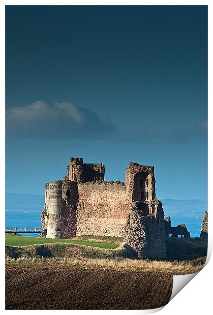 Tantallon Castle Print by Keith Thorburn EFIAP/b