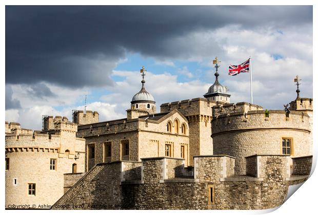 Tower of London Print by Ashley Cooper