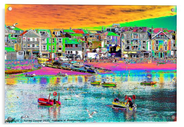 St Ives Acrylic by Ashley Cooper