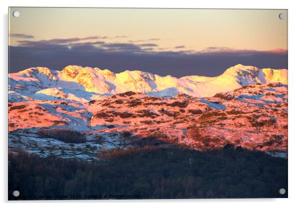 Bow Fell Acrylic by Ashley Cooper