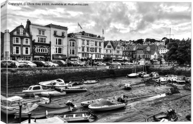 Dartmouth Harbour Canvas Print by Chris Day