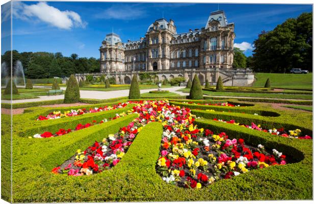 Bowes Museum Canvas Print by Ashley Cooper