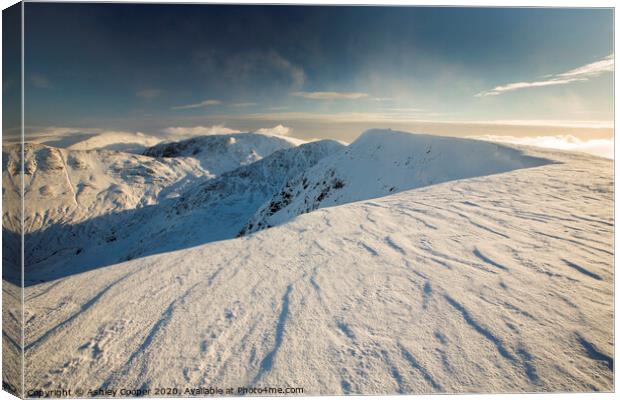 Helvellyn Canvas Print by Ashley Cooper