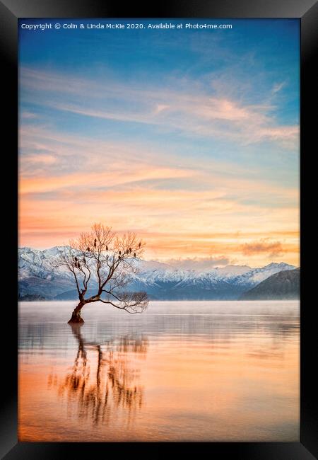 Lake Wanaka Otago New Zealand Framed Print by Colin & Linda McKie