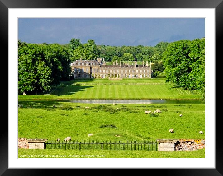 Boughton House, Northamptonshire Framed Mounted Print by Martyn Arnold