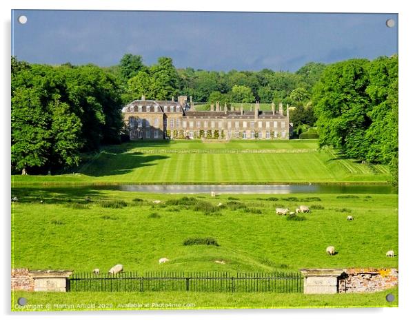 Boughton House, Northamptonshire Acrylic by Martyn Arnold