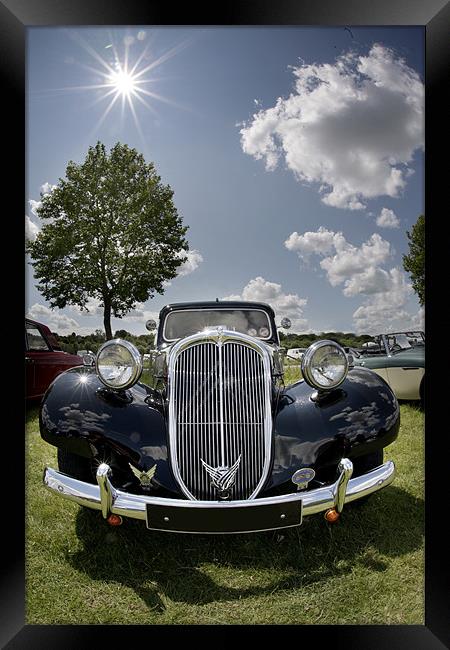 Citroen Traction Avant Framed Print by Tony Bates