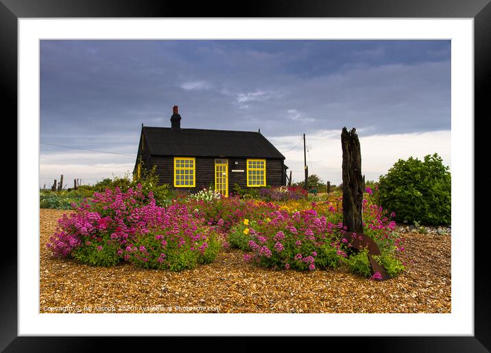 Prospect Cottage. Framed Mounted Print by Bill Allsopp