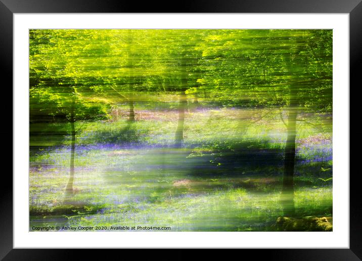 Abstract  Framed Mounted Print by Ashley Cooper