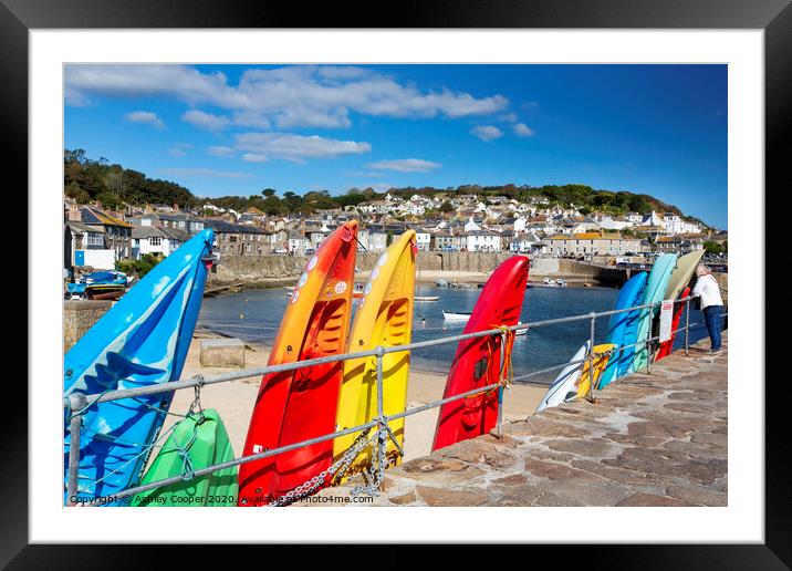 Mousehole Framed Mounted Print by Ashley Cooper