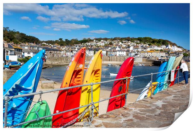 Mousehole Print by Ashley Cooper