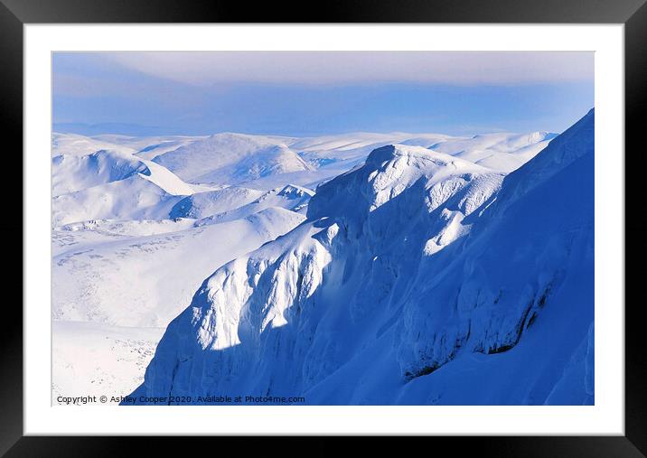 Ben Nevis Framed Mounted Print by Ashley Cooper