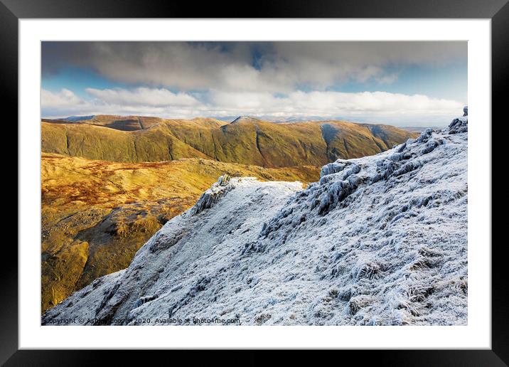 Kentmere Framed Mounted Print by Ashley Cooper