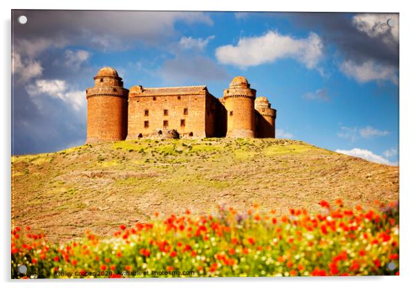 La Calahorra Castle  Acrylic by Ashley Cooper
