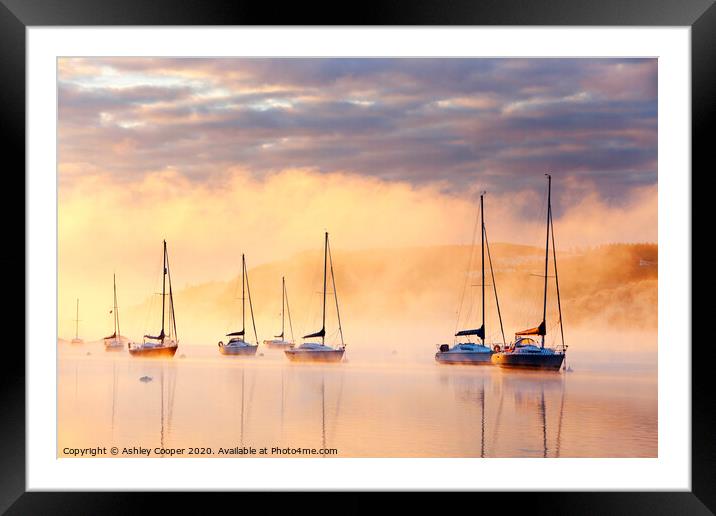 Want to be there. Framed Mounted Print by Ashley Cooper