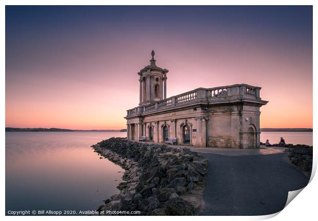 Normanton church #3 Print by Bill Allsopp